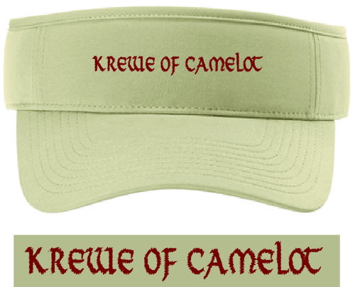 Krewe of Camelot Visor
